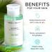 Sea Beauty Exfoliating Face Toner with Glycolic Acid & Seaweed - Oil Control, pH Balancing, Pore Minimizer - 8 Fl Oz - Buy Online on GoSupps.com