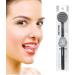 Tebinzi Tongue Cleaner - Effective Tongue Scraper for Adults & Kids | Travel-Friendly Oral Care for Fresh Breath - Black - Buy Online on GoSupps.com