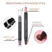 VolksRose 6Pcs Shimmer Eyeshadow Stick Set with Soft Brush - Waterproof & Long Lasting Eye Makeup Set for Brightening & Sparkling Eyes - Buy Online on GoSupps.com