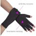 Compression Arthritis Gloves - Joint Pain Relief & Wrist Support for Rheumatoid & Osteoarthritis - Fingerless Design M Grey - Buy Online on GoSupps.com