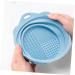 MAGICLULU 2pcs Makeup Brush Cleaning Bowl Scrubber Brush Cleaner Mat Makeup Sponge Washing Makeuo Makeup Cleaner Tool Cleaning Bowl Makeup Brush Cleaners Accessories Cosmetic 14.5x14.2cm Assorted Color - Buy Online on GoSupps.com