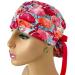 Watercolor Flamingo Scrub Cap | Bouffant Surgical Hat for Men & Women - Turn Up Ponytail Design. Perfect for Doctors, Nurses, and Healthcare Professionals - Buy Online on GoSupps.com