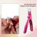 Goiern False Nail Clippers with Magnets | Professional Nail Trimmer & Cutters for Gel & Artificial Nails | Precision Manicure Tool - Buy Online on GoSupps.com