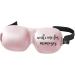 Buy 7.75 Light Pink 'Wake Me for Mimosas' Unisex Adjustable Sleep Mask - International Shipping Available - Buy Online on GoSupps.com