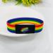 OralGos Set of 2 Rainbow Hand Chains | Comfortable Stylish Unisex Bracelets | Colorful Handwoven Elastic Bangles - Buy Online on GoSupps.com
