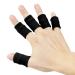 Thumb Splint Brace for Finger Support | Breathable Elastic Finger Sleeves | Compression Protector for Pain Relief | Trigger Finger Support | 10PCS (Black) - Buy Online on GoSupps.com