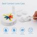 Philippine Flag Contact Lens Case - Cute & Portable Storage Box with Mirror for Travel & Daily Use - Buy Online on GoSupps.com