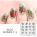 Alexnailart Nail Stamping Plate Multi-Pattern Print Image Stamper Scraper Tool FL019 - Buy Online on GoSupps.com