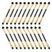 DRESSOOS 20pcs Double Ended Eyeshadow Brush Eye Makeup Tool Makeup Brush Eye Brush for Makeup Make up Eyeshadow Brush Makeup Eye Brush Eyeshadow Brush for Women Eye Makeup Kit