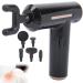 Vibration Relation Electrical Muscle Massage Device - Adjustable Mini Fitness Massager for Home & Gym (Black Button) | International Shipping - Buy Online on GoSupps.com