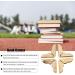 50pcs Scrapbooking Photo Mounting Corners Book Albums Menus Notebook Folder File Corner Protectors(C086 Brass) - Buy Online on GoSupps.com