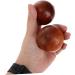 Beavorty Handball Massage Fitness Ball Stress Relief & Hand Training Wooden Balls for Adults | Gymnastics & Exercise Tools - Buy Online on GoSupps.com