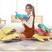TOYANDONA Stuffed Pony Lumbar Cushion Plush - Kids Red Airplane Pillow 40*40cm - Buy Online on GoSupps.com