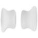SOLES Silicone Bunion Corrector - Soft Toe Separator for Foot Pain Relief - Unisex Design - M / 38-41 White - Buy Online on GoSupps.com