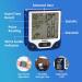 Homedics Automated Wrist Blood Pressure Monitor with One-Touch Operation - Stores 120 Readings, 2 User Capable - Buy Online on GoSupps.com