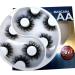HBZGTLAD 2021 New 25mm 3D Faux Mink Hair Cross False Eyelashes 5 Pairs Long Eye Lashes Handmade Thick Makeup Beauty Extension Tools (WX-08)