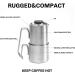 Fire-Maple Antarcti French Press Coffee Kit | Stainless Steel Camping Coffee Maker (300ML+180ML) - Buy Online on GoSupps.com