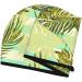 Palm Green Microfiber Hair Towel - Super Absorbent Quick Dry Hair Turban for Curly Long and Thick Hair | Women Girls Kids - Buy Online on GoSupps.com