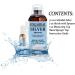 Colloidal Silver Liquid | 500 ppm Extra Strength (32 oz) with Spray Bottle | Immune Support Supplement | Stem Cell Support | Wound Care & Superior Healing 32 Ounce (Pack of 1) - Buy Online on GoSupps.com