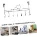 SOESFOUFU Cabinet Towel Holder Wall Mount Coat Rack Hat Hangers Outdoor Hooks Over The Drawer Rack Cupboard Door Hanging Storage - Buy Online on GoSupps.com