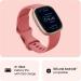 Fitbit Versa 4 Fitness Smartwatch | Daily Readiness | GPS | 24/7 Heart Rate | 40+ Exercise Modes | Sleep Tracking | Pink Sand/Copper Rose | One Size (S & L Bands Included) - Buy Online on GoSupps.com