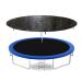 Sposuit 12/14/15ft Trampoline Cover, Round Trampoline Cover Rain Snow Sun Shade Protection Cover, Rainproof UV Resistant Wear-Resistant Gravity Trampoline Cover 12 FT