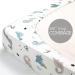 GRSSDER Stretchy Ultra Soft Jersey Knit Fitted Pack n Play Sheets Set 2 Pack  Portable/Mini Cribs Sheets  Happy Dinosaurs for Girls and Boys Blue - Buy Online on GoSupps.com