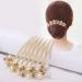 Hair Combs Slides Hair Comb Clips for Women Hair Piece Pins with Pearl Rhinestones Hair Accessory - Buy Online on GoSupps.com