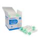 Oral sponges sterile dental swab 100 pcs oral care sponge cleaning mouth swab oral hygiene sponge mouth care tanker cotton swab mouthfare foam for oral hygiene cyan.100 pieces of plum blossom cyan