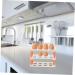 KOMBIUDA Fridge Eggs Holder Egg Grid Eggs Clear Plastic Containers Clear Plastic Tray Plastic Egg Holder Household Crisper Transparent 22.3X16.2X10.1CM - Buy Online on GoSupps.com