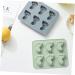 IMIKEYA Kitchen Tools 12 Pcs Footprint Baking Mold Tool Handmade Soap Child Silica Gel Kitchen Tool 15.8X13.2X1.5CMx3pcs Assorted Colorx3pcs - Buy Online on GoSupps.com