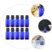 FRCOLOR 12pcs Blue Essential Oil Dropper Bottles - Refillable Cosmetic & Perfume Containers - 0.3 oz Glass Travel Bottles - Buy Online on GoSupps.com