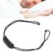 Rushbom Anti Snoring Device Vibration Pulse Smart Throat Snoring Device to Massage Hypoglossal Nerve Muscle Groups Improve Sleeping Snoring Problem Solution Wearable Electric Prevent Snoring Device