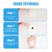 SmartMaster Bunion Cushions Pad 30 Pcs - Toe Fabric Soft Self Adhesive Bunion Relief Pads - Anti Friction & Foot Heel Pain Relief - Square Design - White - Buy Online on GoSupps.com