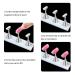 Justotry 2 Set Nagel Stand for Press on Nails Display | Acrylic Nail Art Kit Accessories | Gold & Silver Fake Nails Holder for Nail Painting & Practices - Buy Online on GoSupps.com