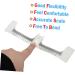FOMIYES 1pc Mask Eyebrow Ruler Flexible Eyebrow Measure Eyebrow Shaper Ruler Positioning Ruler Major - Buy Online on GoSupps.com