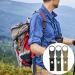 Klop256 9-Piece Bottle Holder Belt for Backpack | Nylon Water Bottle Clips for Camping Hiking & Outdoor Activities - Buy Online on GoSupps.com