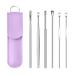 The Most Professional Ear Cleaning Master in 2023 Earwax Cleaner Tool Stainless Steel Earwax Cleaner Tool Set Ear Wax Removal Kit 6pcs Innovative Spring Earwax Cleaner Tool Set (Purple)