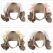 PLCPDM Lovely Hairpin with Heart Ribbon Bowknot 3D Hair Clip Cosplay Hairstyle for Everyday Wear Parties Weddings - Buy Online on GoSupps.com