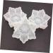 COHEALI 6 Pcs Epoxy Resin Diy Epoxy Gel Mould Mold Christmas Set up Whitex3pcs 5X8cmx3pcs - Buy Online on GoSupps.com