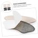 Healeved Non-Slip Heel Pad Insoles - 4 Pairs Anti-Abrasion Shoe Sole Protectors for Ultimate Foot Care - Buy Online on GoSupps.com