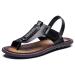 Bunion Splints Beach Flip Flops Mens Stylish Lightweight Comfort Orthopedic Walking Slippers Summer Soft Breathable Ring Toe Bunion Mens Sandals for Plantar Fasciitis 9.5 Black