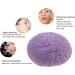 Natural Konjac Sponge Face Bath Sponge Puff Soft Skin Bath Ball Body Facial SPA Exfoliator Washing Cleansing Scrubber with Fine Soft Rich Foam for Women Men Kids (Purple) - Buy Online on GoSupps.com