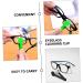 FRCOLOR 15pcs Portable Eyeglasses Cleaning Clips & Cloth - Mini Glasses Cleaner Tool for Eyeglasses Worldwide Shipping - Buy Online on GoSupps.com