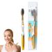 Karfri Soft Bristle Toothbrush - Ergonomic Portable Mini Tooth Care Set for Sensitive Teeth | Ideal for Travel Camping Hotels & Home - Buy Online on GoSupps.com