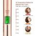 Culwad 2 in 1 Ceramic Hair Straightener and Curling Iron with LCD Display - Adjustable Temperature, Dual Voltage, Gold - Buy Online on GoSupps.com