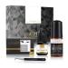 Home PRO DIY Lash Extension Kit for Home Use - LANKIZ Luxury Eyelash Extensions System for Self Application - Pack of Individual Lashes, Sensitive Eyelash Extension Glue, Lash Tweezer, Lash Shampoo 10D-KIT