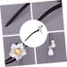 Mikinona 1pc Hairpin Hair Chopsticks Hair Carved Hair Stick Hair Sticks for Buns Hair Clips for Women Hair Bun Fork Hair Sticks for Hair Chinese Tassel White China Miss Wooden - Buy Online on GoSupps.com