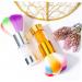 Healvian 1pc Dust Brush Nail Tools Makeup Tools Cleaning Tool Powder Brush Cleaner Convenient Nail Cleaner Brush Acrylic Brush Portable Nail Nail Art Brush Premium Plastic Abs 11.5x6cm Silver - Buy Online on GoSupps.com